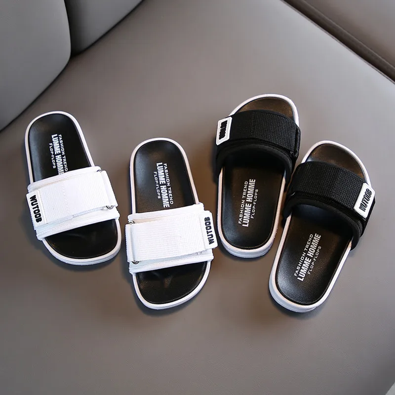 2021 New Summer Children Sandal Baby Boys Girl Slippers Kids Anti Skid Non-slip Slippers Beach Shoes Outdoor Flats Girls Shoes