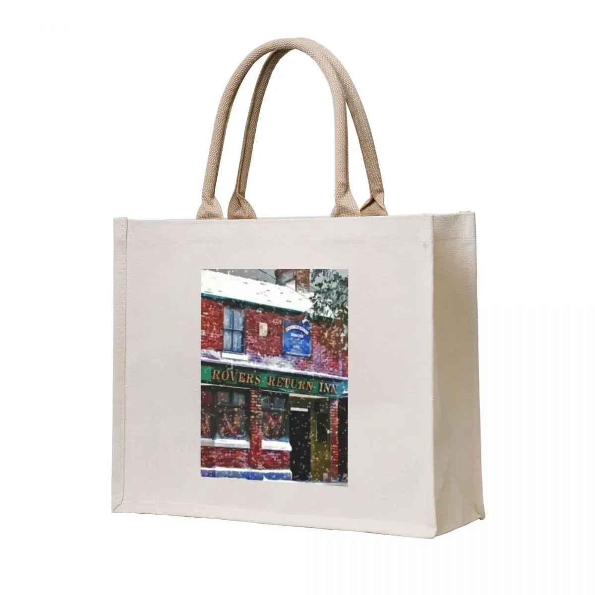 

FESTIVE ROVERS RETURN FROM CORONATION STREET Tote Bag Eco bag large size bags