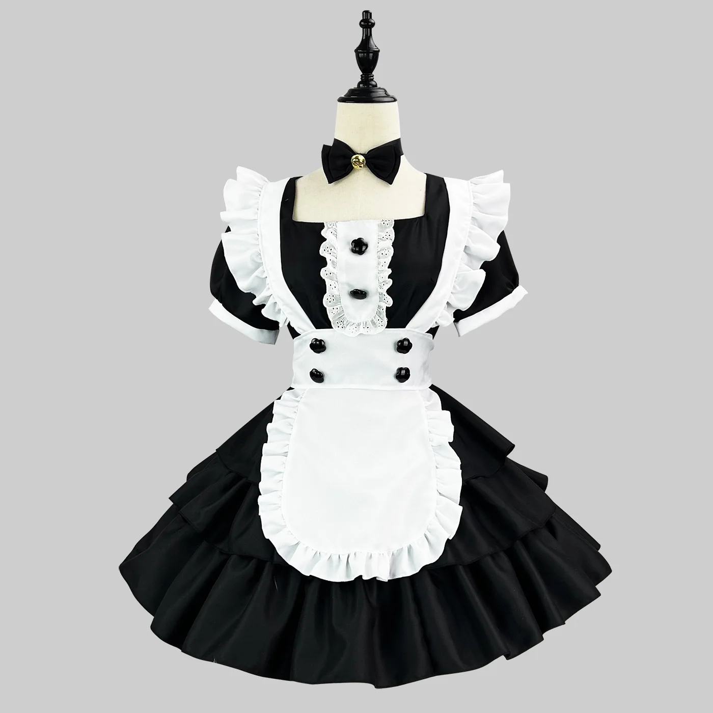 

Black Cute Lolita Maid Dress For Waitress Maid Stage Costumes