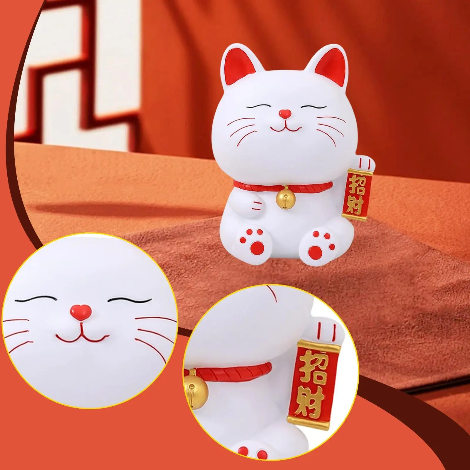 Lucky Cat Piggy Bank Cute Cart - Art Craft Cat recension och pris