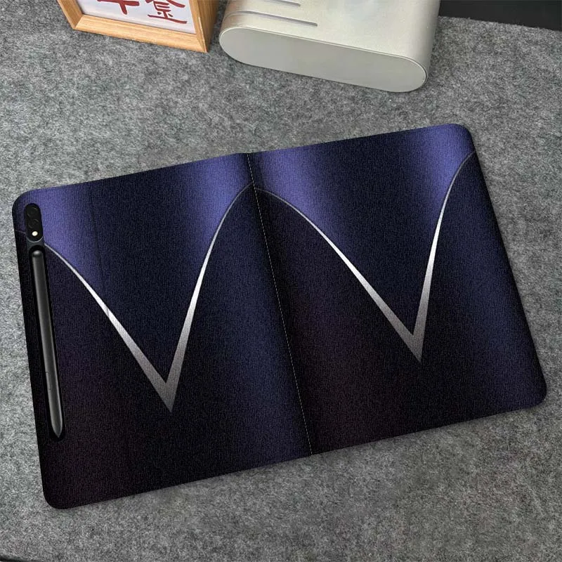 

Glossy Carbon Fiber Cool Gift For Samsung Galaxy Tab S10 S9 S8 S7 FE Lite Soft Flexible Support Tablet Case