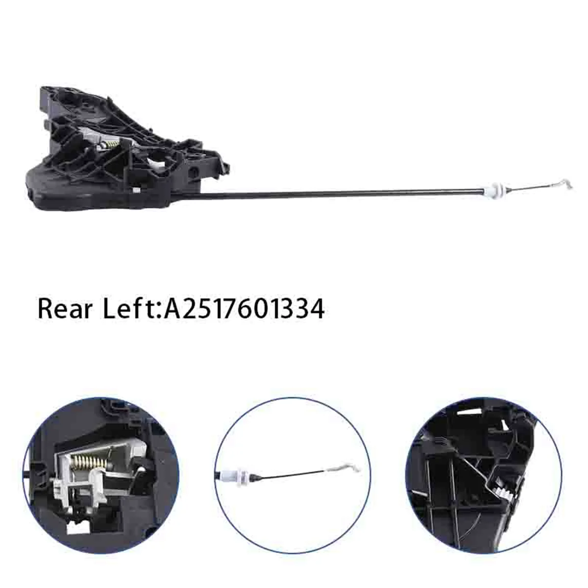 

Кронштейн ручки двери автомобиля без ключа для W251 GL450 R350 ML550 2006-2012 A 2517601334 Задний левый
