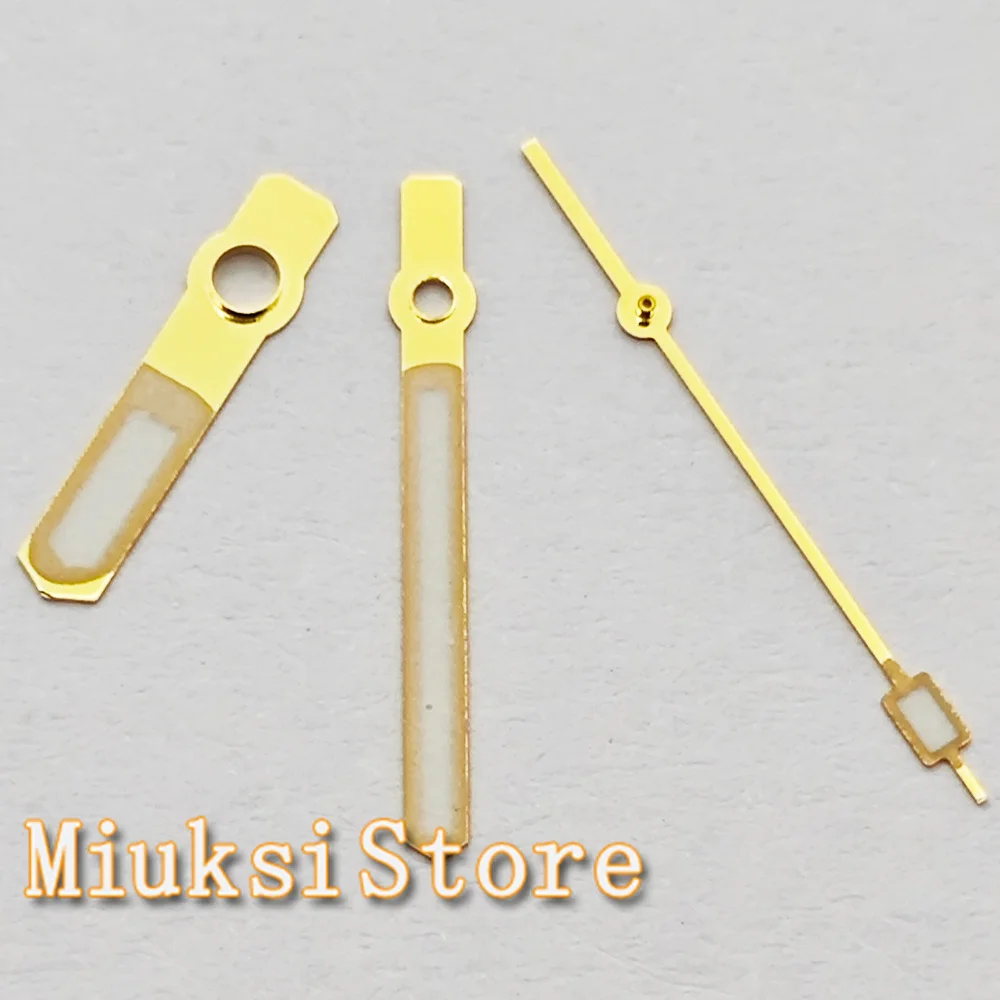 NH35 ساعة الأيدي الفضة/الأزرق/الذهب/بندقية/الذهب الوردي ساعة الأيدي الأخضر مضيئة صالح NH35 NH36 ساعة يد تعمل بالحركة اكسسوارات أجزاء #5