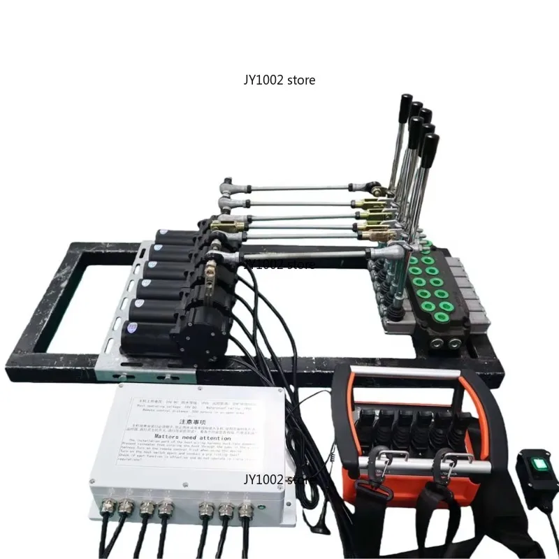 

Комплекты пропорциональных клапанов с джойстиком для дистанционного управления гидравликой промышленных кранов и грузовиков, 12В/24В, от производителя