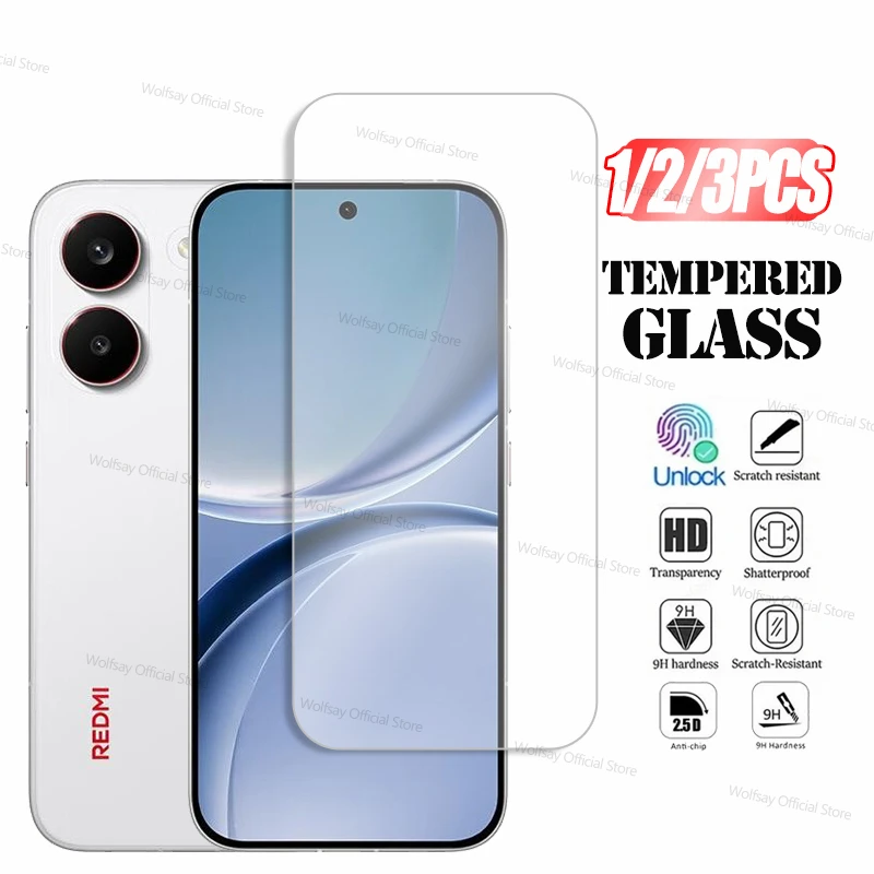 

1/2/3 шт. Защитное стекло для Xiaomi Redmi Turbo 5, полноэкранное, с полным покрытием клеем, для телефона Xiaomi Redmi Turbo 5