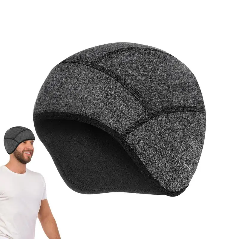 

Winter Thermal Cycling Hat Warm Fleece Lined Windproof Hat Fleece Ear Warmers Headband Warm Hat For Cycling Running Skiing