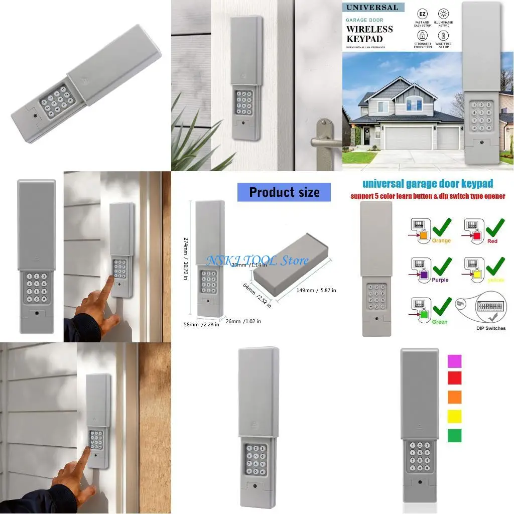 

L8RC Wireless Garage Door Opener Control System for 877MAX 377LM 977LM Enduring
