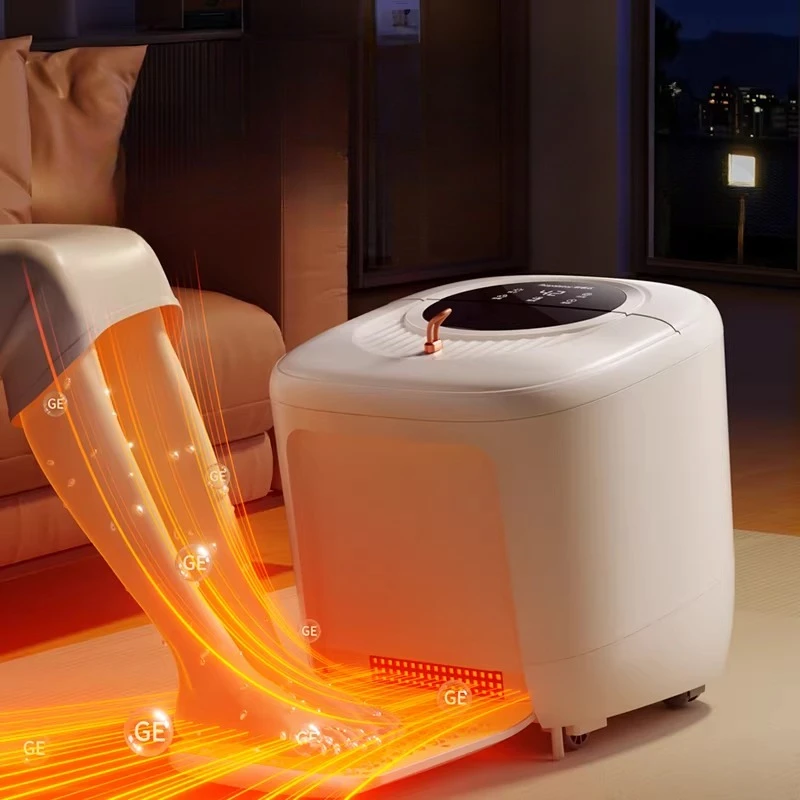 New Massage Foot Bath Bucket Sweat Sauna Energy Bucket Fully Automatic Fumigation Footbath machine with Drying Heating Function