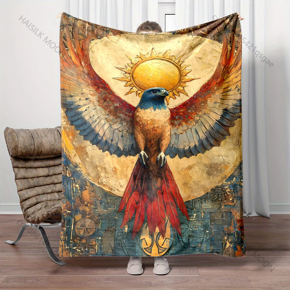 Eagle soaring with sun backdro - Camp Towel Microfiber recension och pris