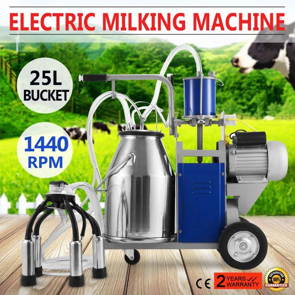 Portable Electric Single Cow Milking Machine, High Quality, Easy to Use, Efficient Milk Collection System