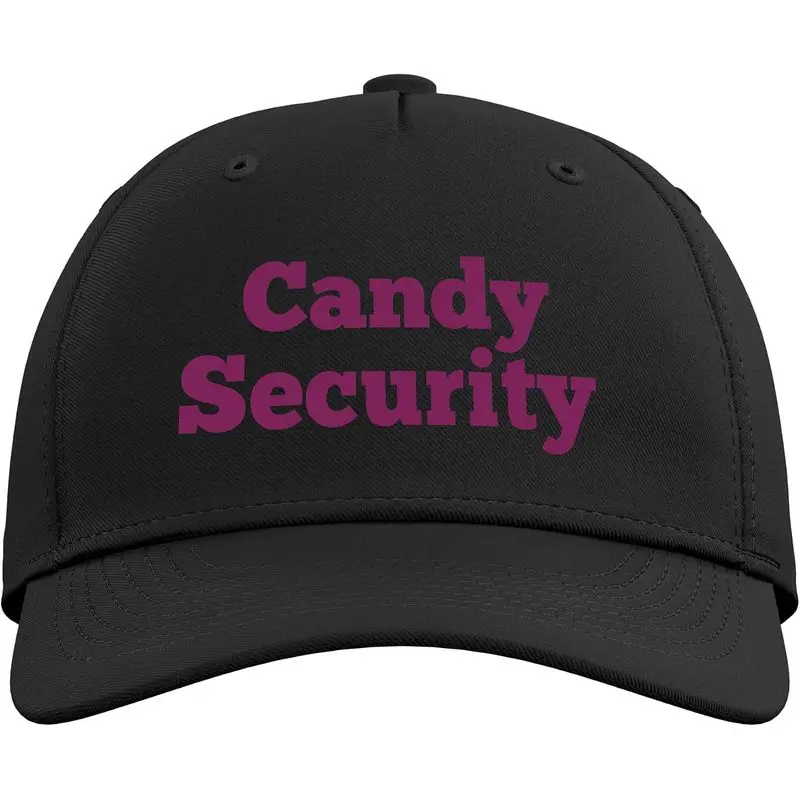 Candy Security Halloween Birthday Party Adjustable Baseball Hat