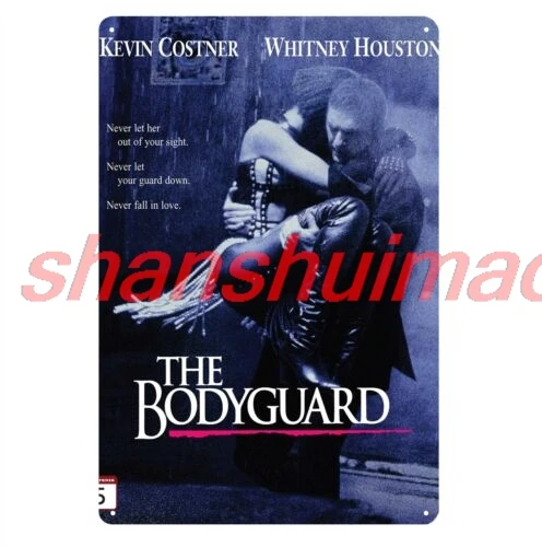 The Bodyguard Kevin Costner Movie Metal Poster Tin Sign 20x30cm Plaque sign