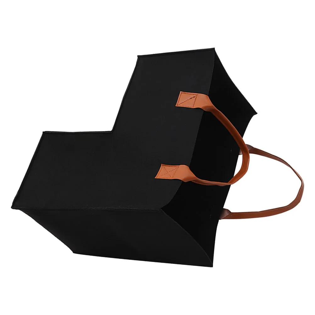 

L-Shaped Stair Storage Basket Foldable Design Ergonomic Handle For Home Organizing Sundries Basket Staircase Organizer Large