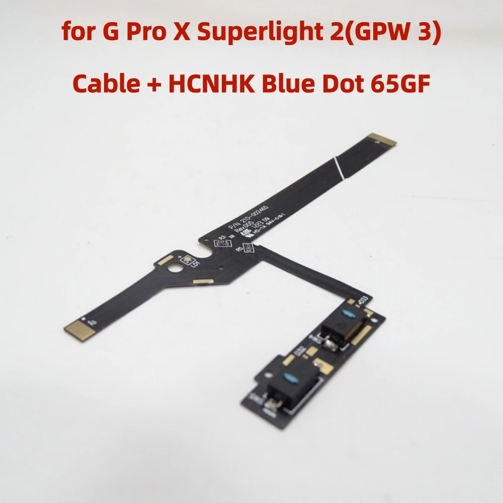 Przycisk boczny myszy, przycisk przełącznika, płytka drukowana, kabel flex do myszy Logitech G Pro X Superlight 2 GPW3, kabel płyty głównej, naprawa — zdjęcie produktu 3