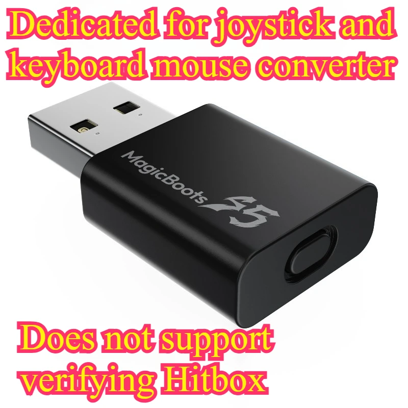 USB Adapter Magicboots‑S5, Dedicated Accessory for Mayflash Keyboard & Arcade Stick Converter, Compatible for PS4 PS5 Games