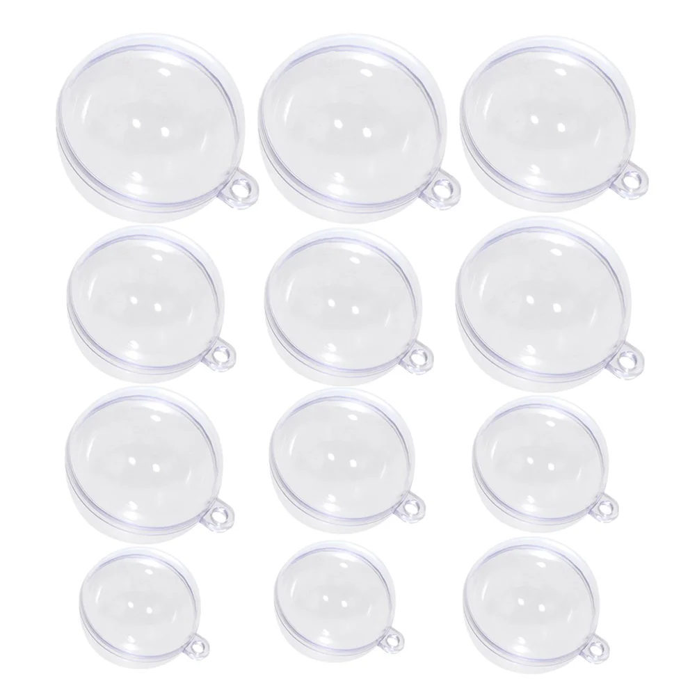 

Clear Acrylic Ball Christmas Decorations Dried Flower Hanging Lob Transparent Pendant