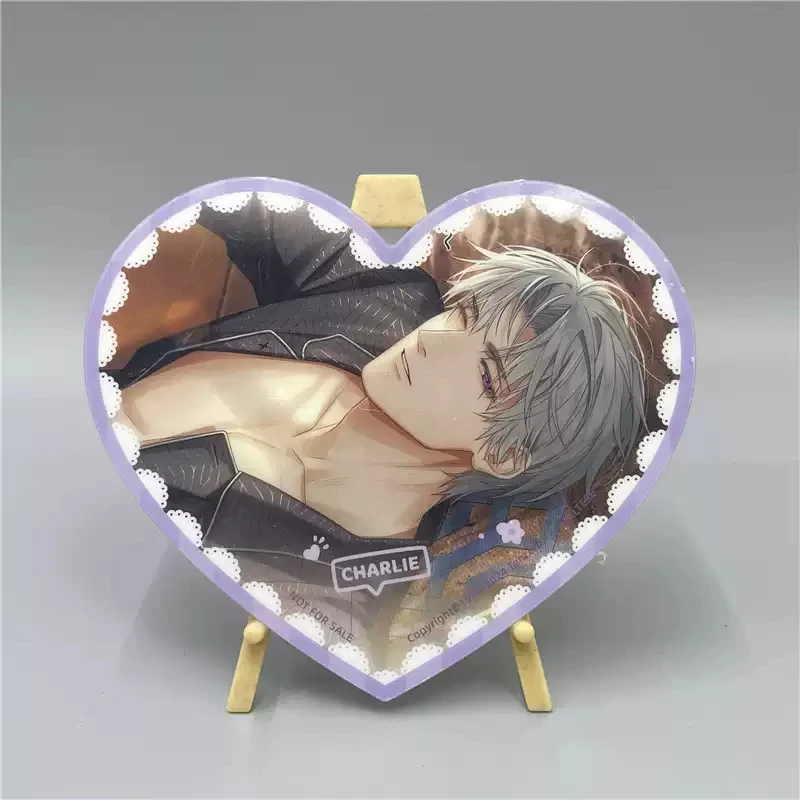 لعبة الضوء والليل سارييل جيسي تشارلي كوسبلاي شخصية أنيمي أكريليك على شكل قلب كوستر زينة إكسسوارات هدية عيد الميلاد