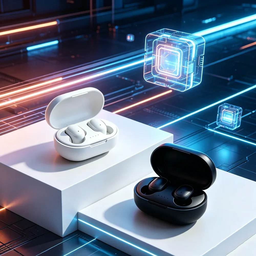 Original Wireless Earphone TWS Bluetooth Headset HiFi Music Headphone Noise Reduction Earbuds Sport Game with Mic