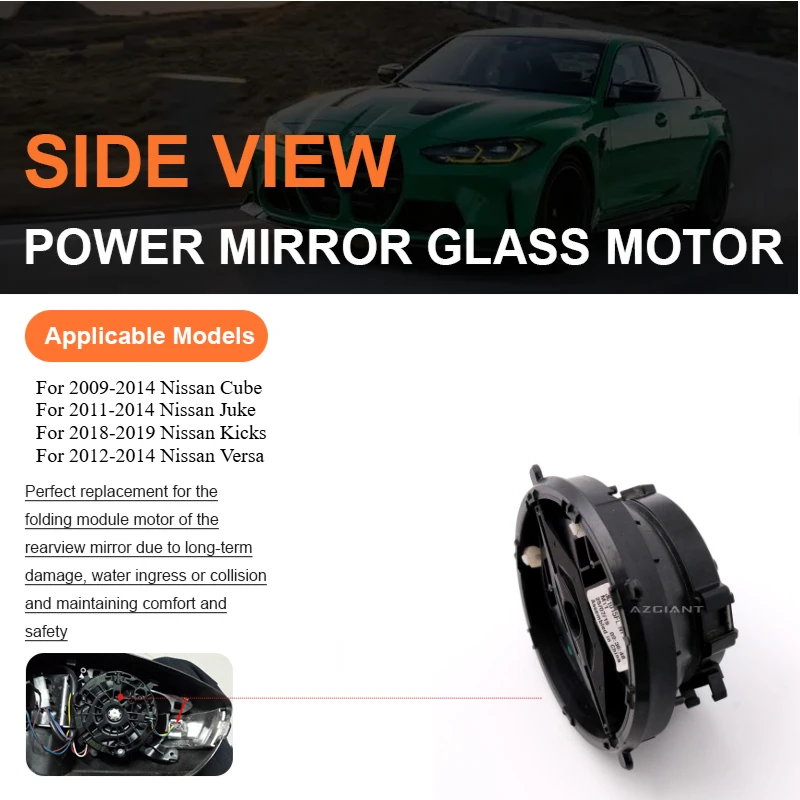 

For Nissan Cube Juke Kicks Versa Electric Left Door Mirror Adjustment Module 3-Pin Original Mirrors Repair Kits Car supplies