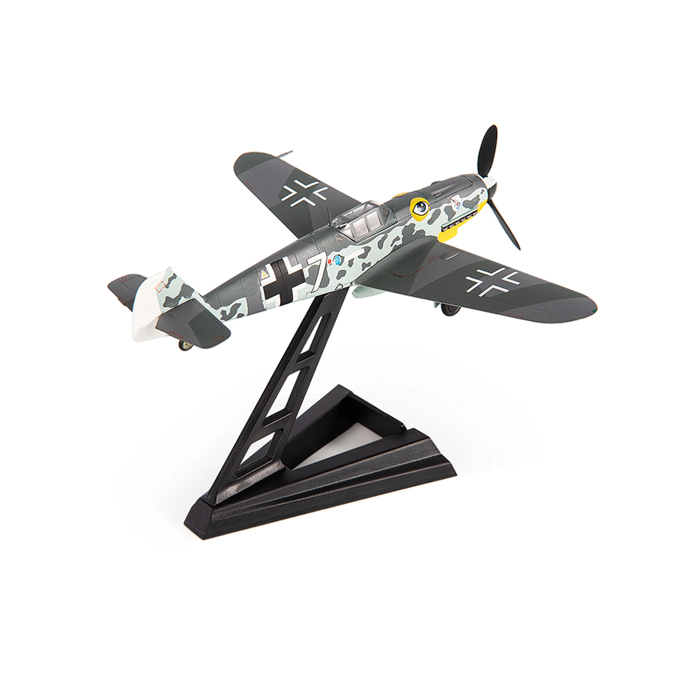 1/72 JCW BF109 G-6 fighter model 7# Alloy Collection Model