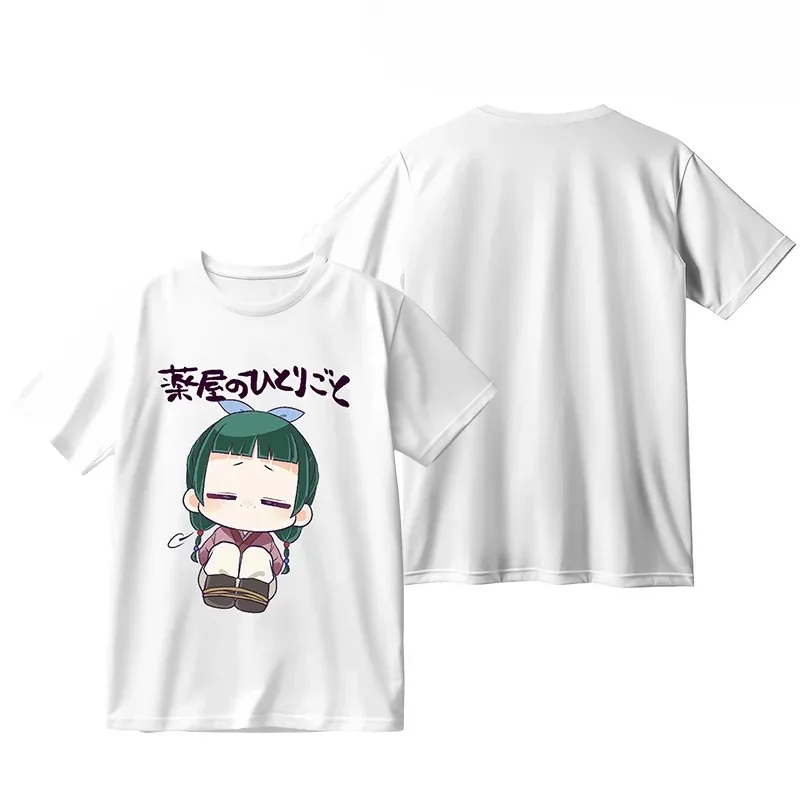 

The Apothecary Diaries T-Shirts Summer Women Men Fashion HipHop Crewneck Short Sleeve T-shirts Casual HipHop Casual Tee
