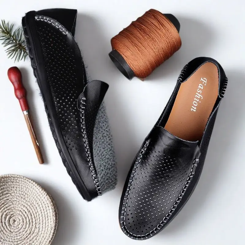 Lazy pedal Doudou shoes, daily business shoes, fashion classics, high-quality casual business loafers