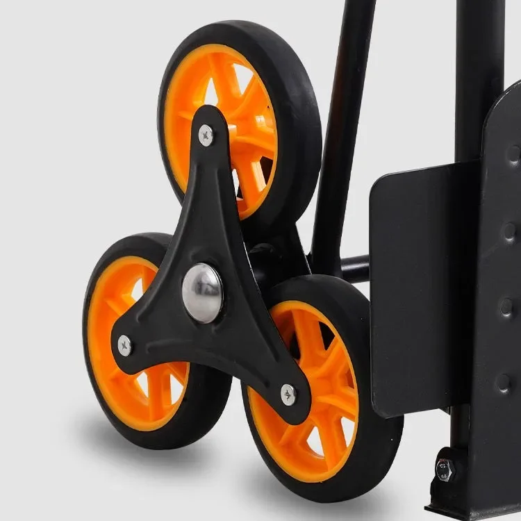 عربة إسكادا إسكادا للخدمة الشاقة، محفظة، 200 كجم، كارجا، بيزو، كامينهاو دي مانجو، عربة متسلق الدرج ذات 3 عجلات، 6 روداس