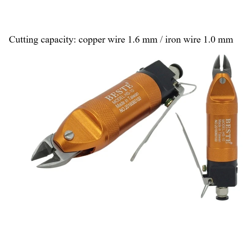 Taiwan Best HS-10 with S4 Cutter Head Pneumatic Scissors, Air Scissors, Component Foot Beveled Pliers