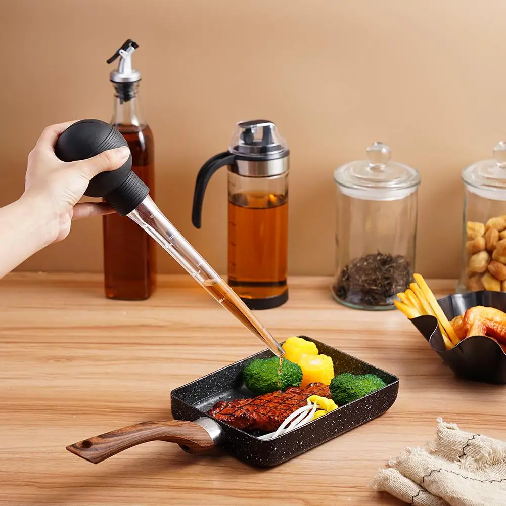 Cooking Kitchen Chicken Turkey Poultry BBQ Food Flavour Baster Syringe Tube Pump Cooking Chicken Turkey Poultry Meat BBQ Food