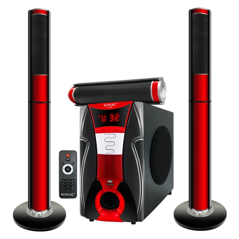 

TG-Q03A USB SD FM DVD Hometheater System Subwoofer Speaker 5.1 Home Theater