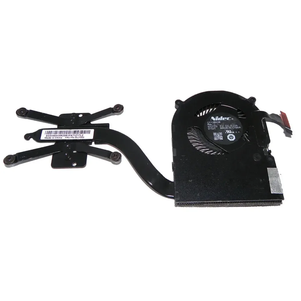 CPU Cooling Fan with Heatsink for Lenovo Thinkpad X1 Yoga X1 Carbon 4th 2016 01AVW976