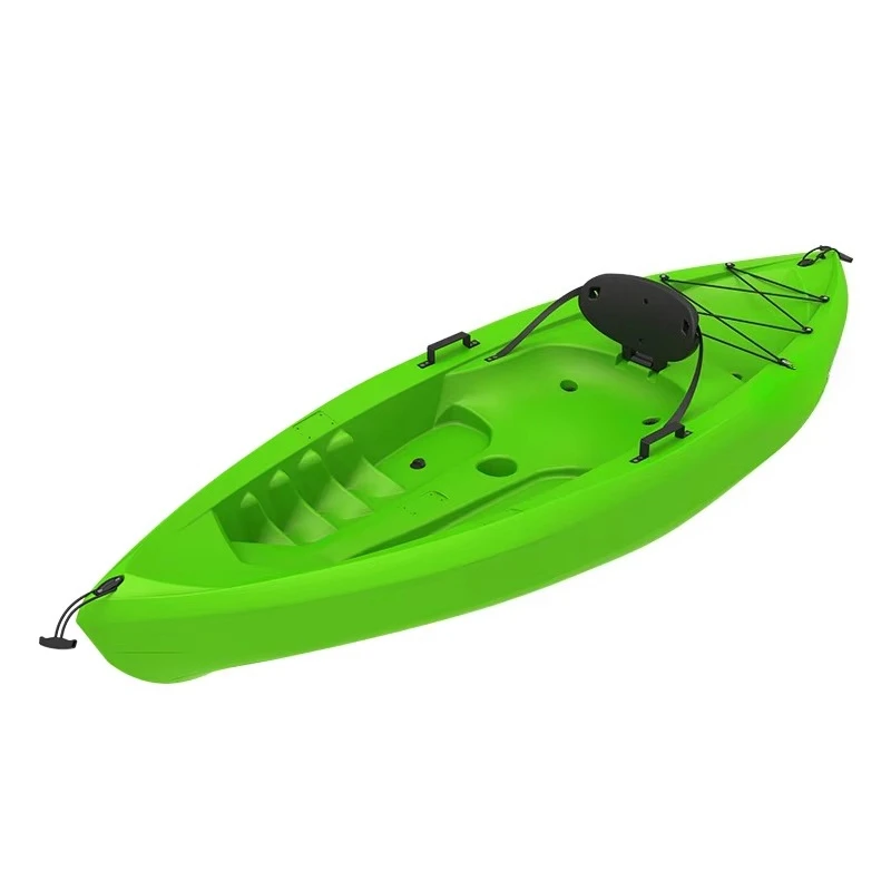 Cheap Single Plastic Canoe/Kayak 1 Person Adult Kayak Sold on Top Fishing Kayak with Optional Accessories