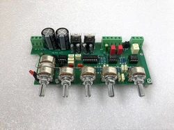 New GHXAMP 2.1 Subwoofer Preamplifier NE5532 Preamp Tone Control Board 3 channel TL072 Treble Bass adjustment