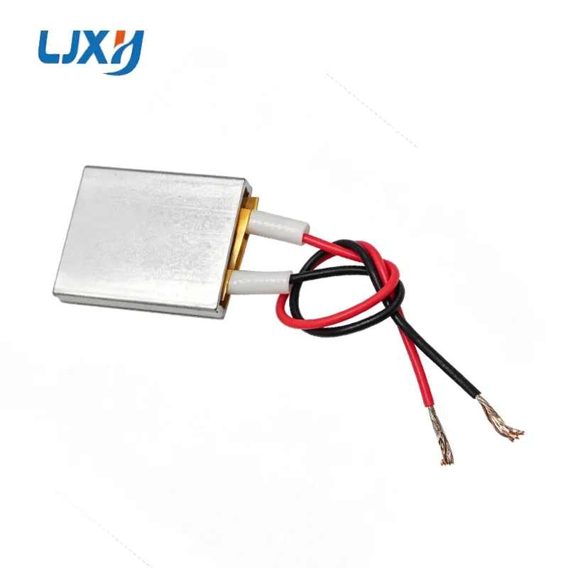 LJXH 25x20x5mm Constant Temperature 60/80/140/230 Degrees PTC Heating Element AC12V Heater Replacement Shell Aluminum 2pcs/lot