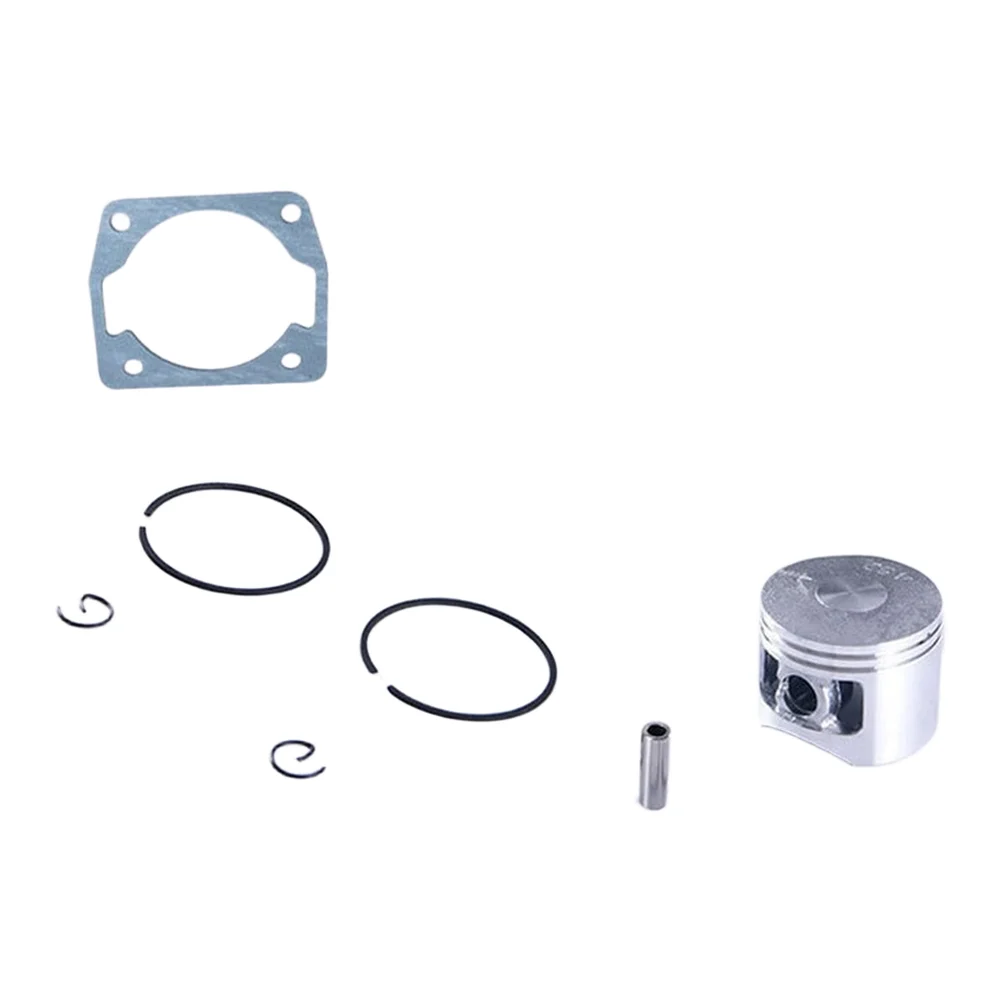 443R Cylinder Kit for For g45 For lawn Mower Engine 40mm Bore Size Compatible with 143R Models 8x8x9cm Black Silver