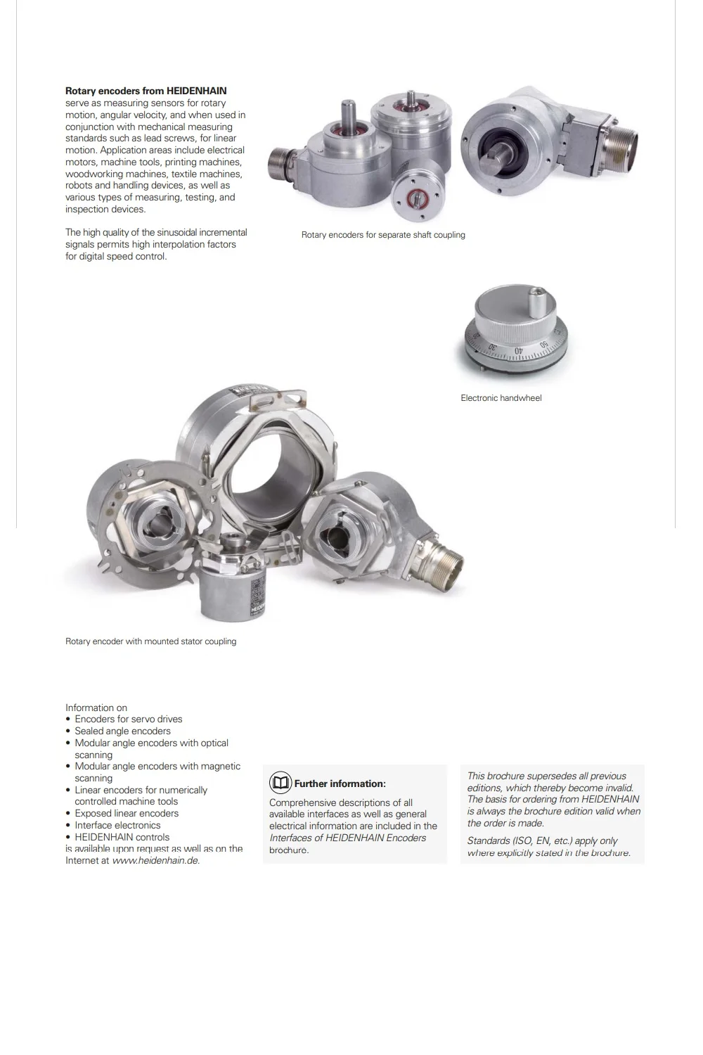 Rotary Encoders  Serve As Measuring Sensors For Rotary Motion, Angular Velocity, With Mechanical Measuring