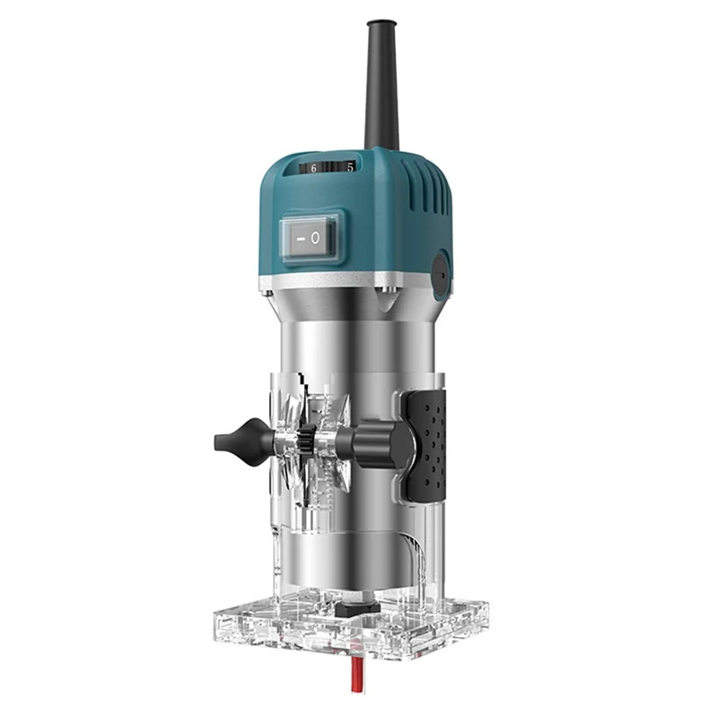 【B07R】Milling And Slotting Machines 6-Speed 800W Trimming Machine For Woodworking, CNC Cutting EU Plug