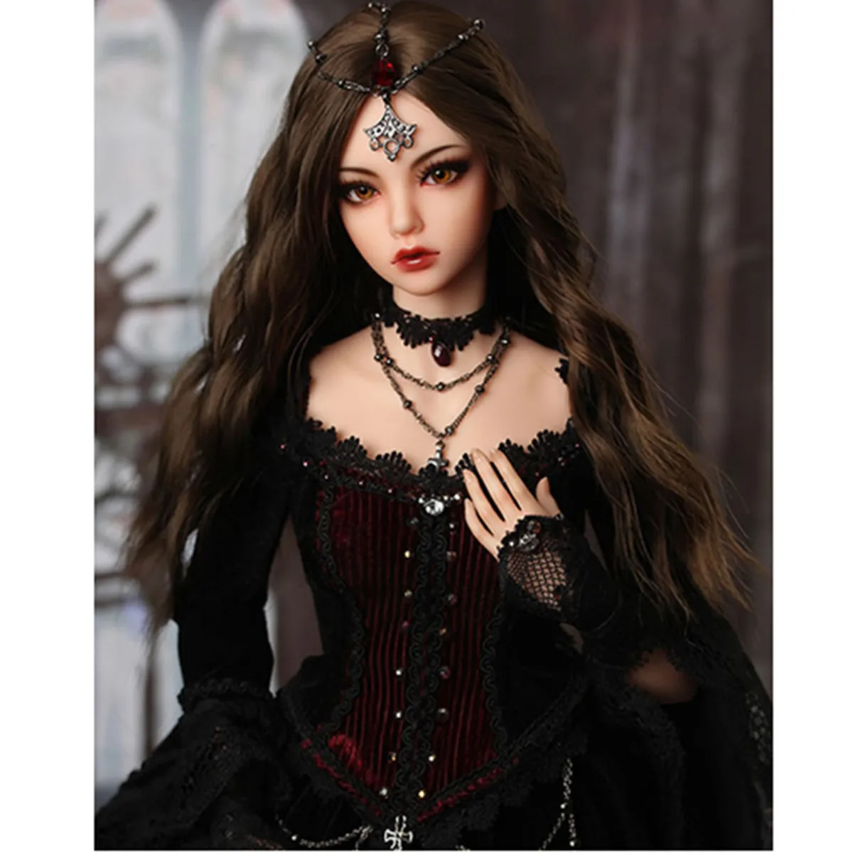 1/4 BJD/SD Fashion Fid Mari Doll With Glass Eyes For Baby Girl Birthday Christmas Gift Present