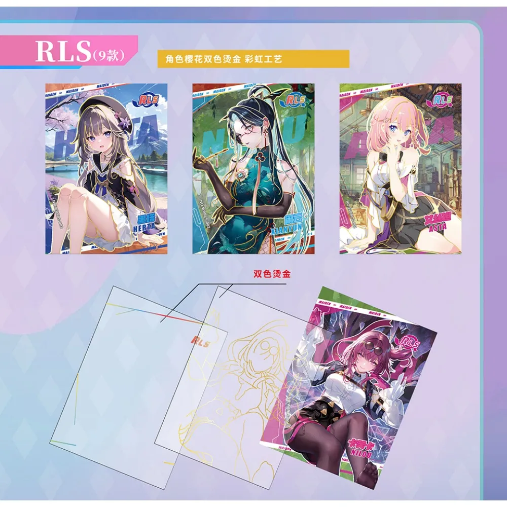 Goddess Story Card Exceedingly Beautiful Women Highly Loved Welcomed Anime Girl SP CSR MGR Exquisite Portrait Card Children Gift - view 4