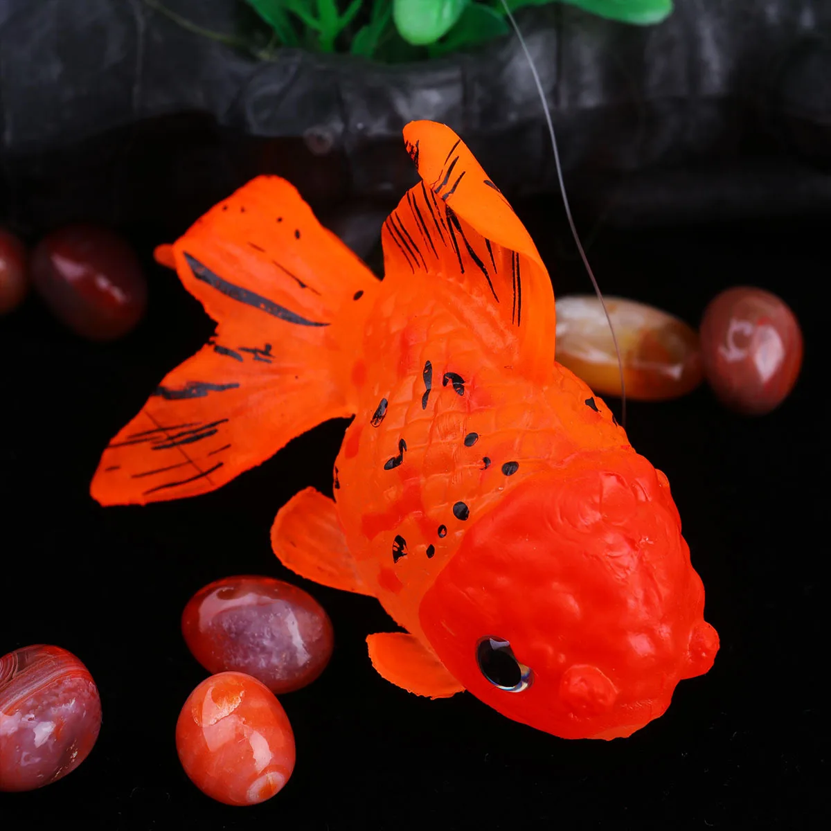 

Simulation Goldfish Decoration Aquarium Vivid Silicone Artificial Fish Ornament Fish Tank Decor Safe Pet Supply