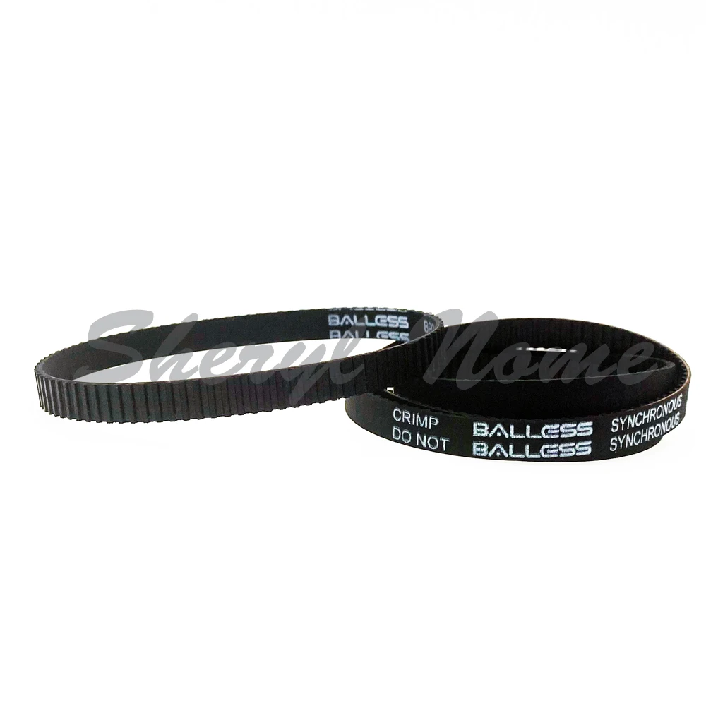 MXL type rubber closed loop synchronous belt synchronous belt drive belt bandwidth 3/4/6/10/12/15mm pitch 2.032