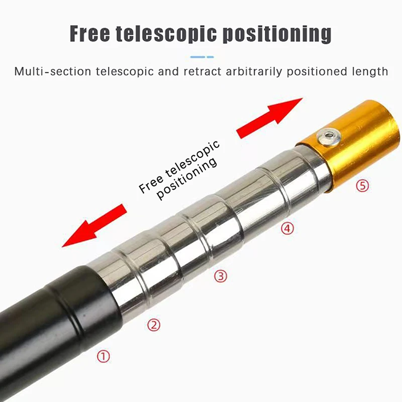 Scalable Snake Hook Reptile Catcher Stick Pole,Snake Handling Tool Kit For Rattlesnakes Python Copperhead Removal Catching