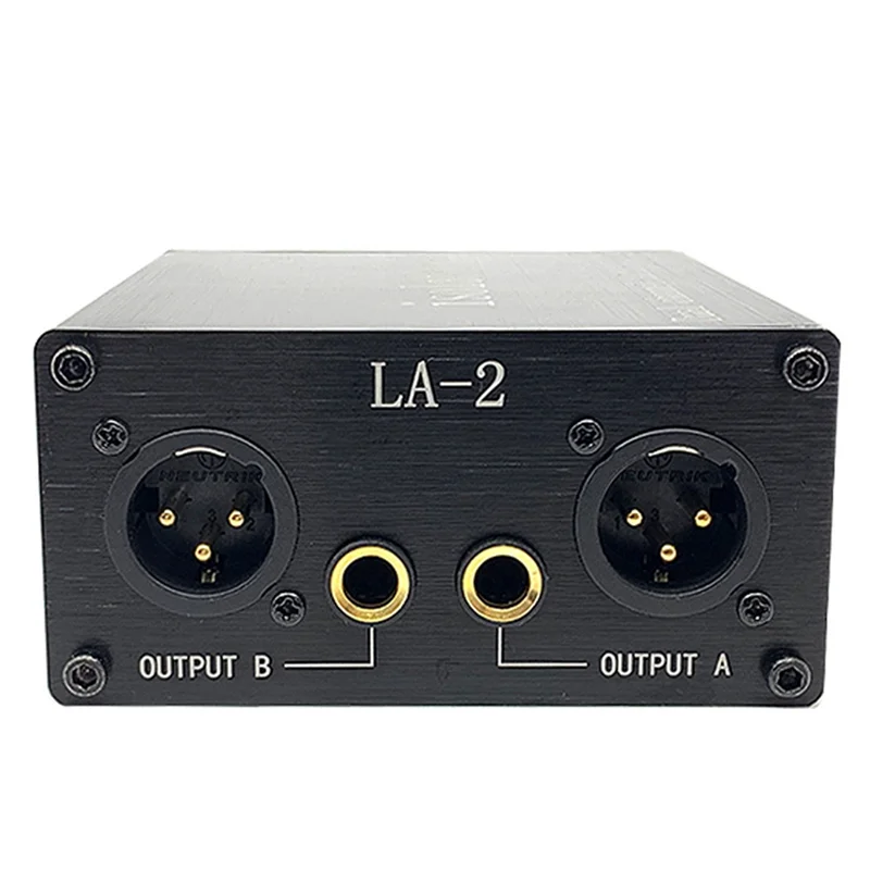 

-A61K Изолятор аудиосигнала 6.35 XLR Головка микшера Устройство для удаления акустического шума аудиотока LA-2