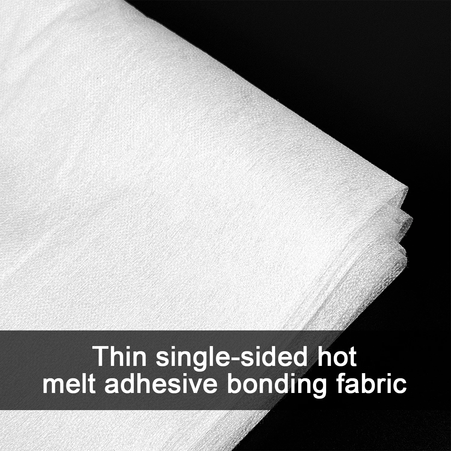 Sewing Geotextile Fabric - Thin Iron‑On Fusible Fabric Interlining, 48cm×10m