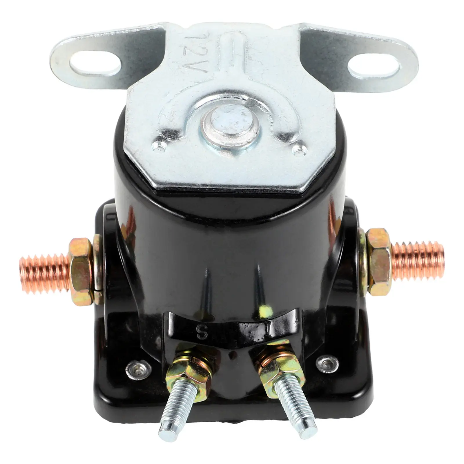 

Starter Solenoid Relay Replacement Car Starter Relay High Durability Metal Construction Easy Maintenance Automotive Solenoid