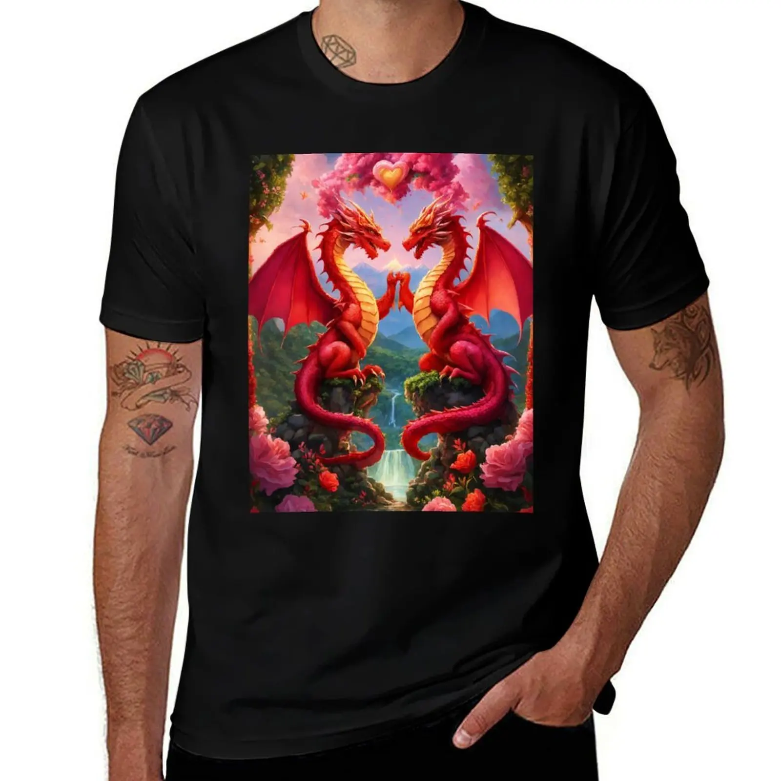 

Valentine's Day T-Shirt anime clothes Funny t-shirt funny shirt cotton valentines boutique clothes sweat shirts, men