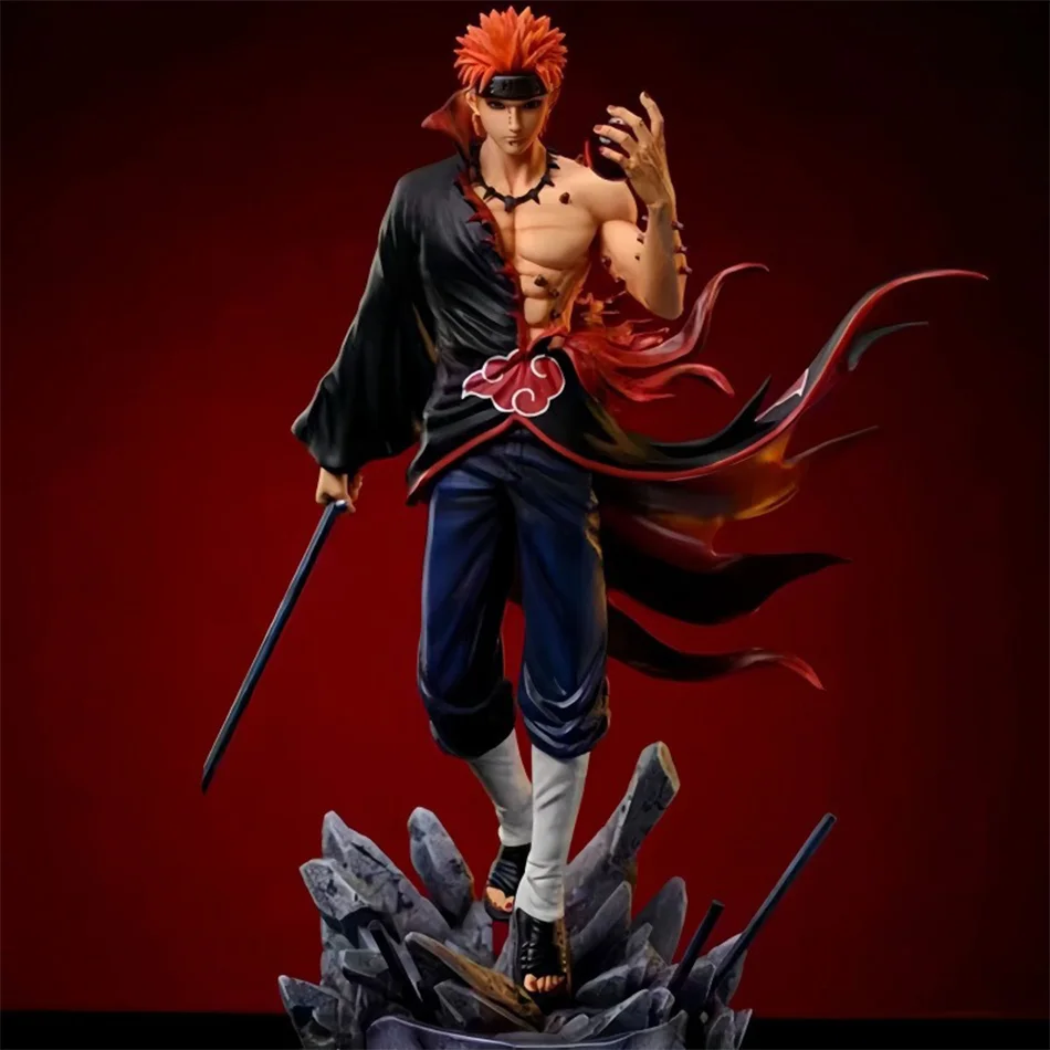 22,5cm/8,86 Zoll Anime-Figuren Naruto Figur Pain Figur PVC-Statue Sammlermodell Spielzeug Geschenke