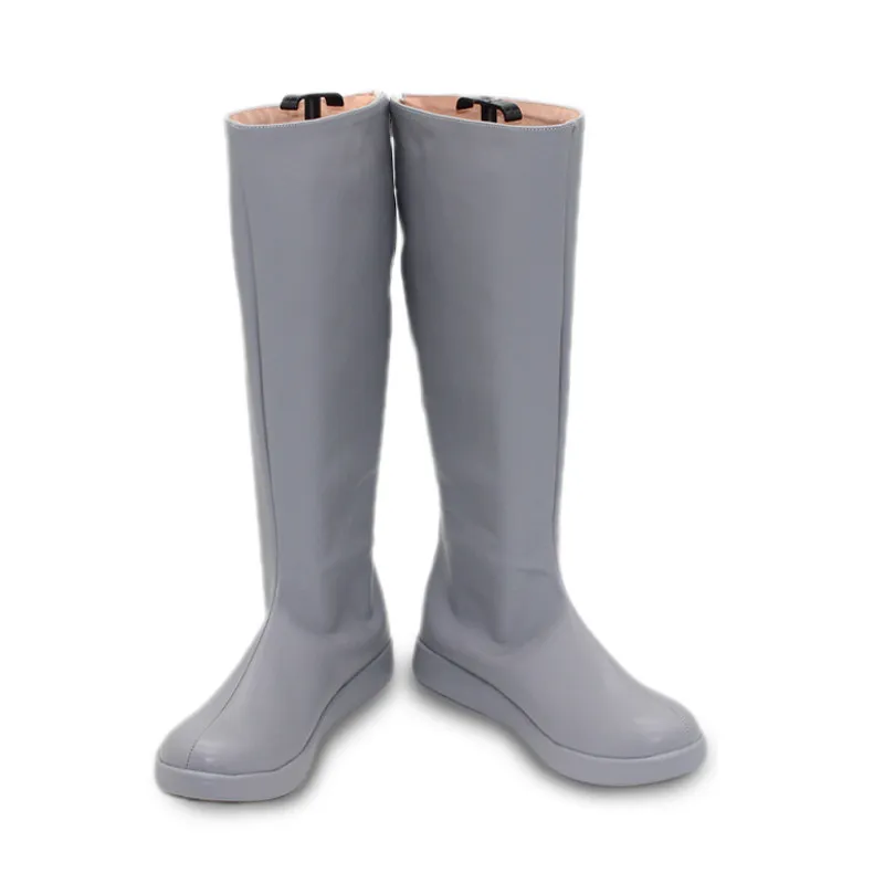 Invincible Viltrumite Mark Grayson Cosplay Shoes Grey Boots Handmade Faux Leather Boots Invincible Thula Mark Cosplay Shoes