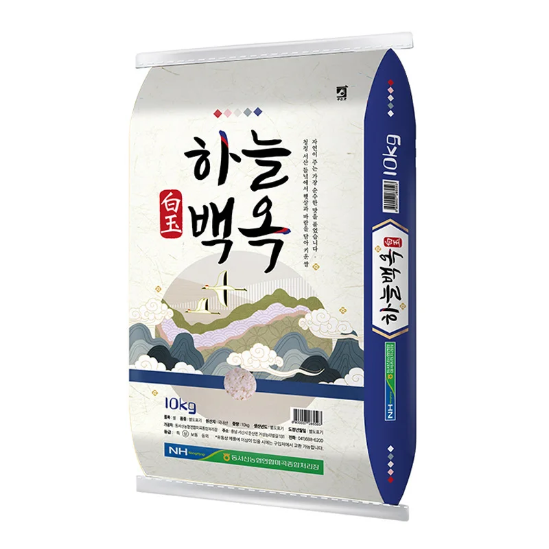 2025 حصاد الأرز الطازج (الصف الممتاز/متنوع واحد) Dongseo San Nonghyup (تعاونية) أرز Haneul Baekok 10 كجم