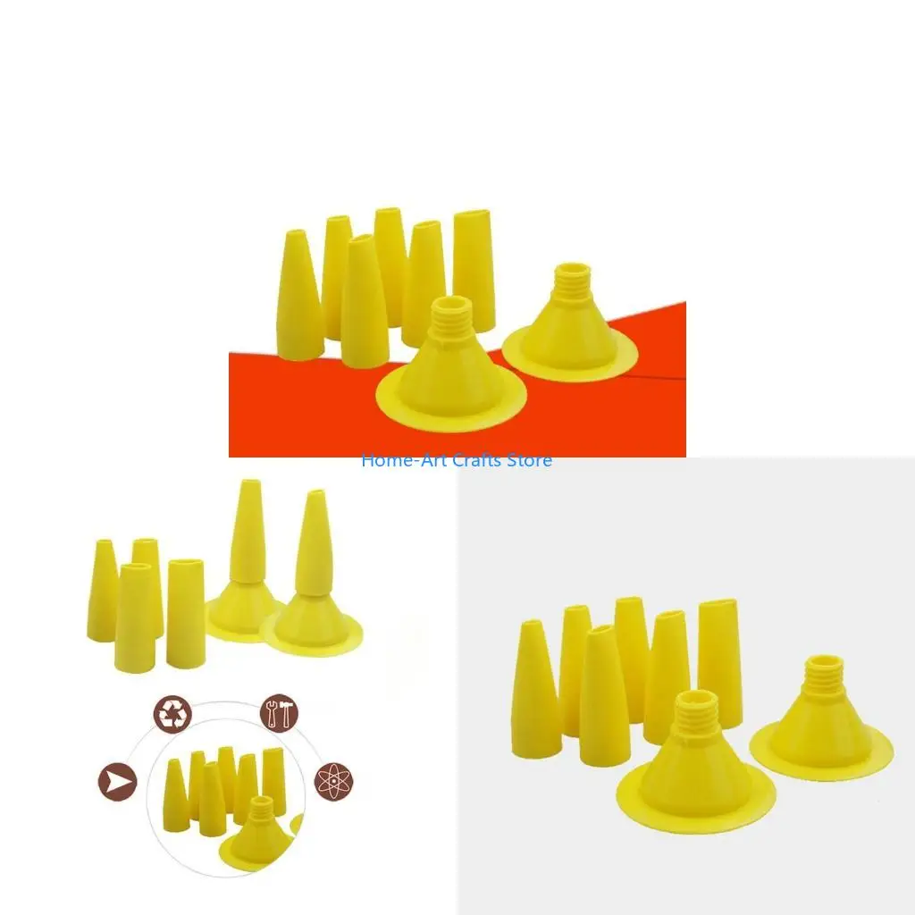 Y3NA 8 Packs Caulk Cap Replacement 4-10mm for Kitchen Bathroom Window Reusable